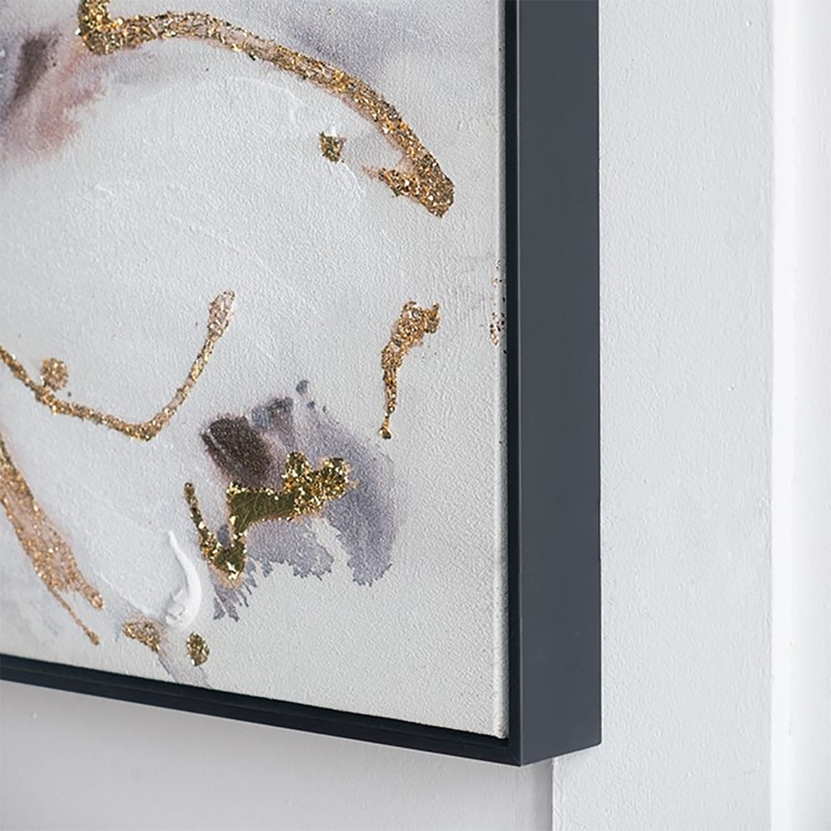 花のアートパネル 62×122cm /モダンでラグジュアリーな大きめのペイントフラワーアート