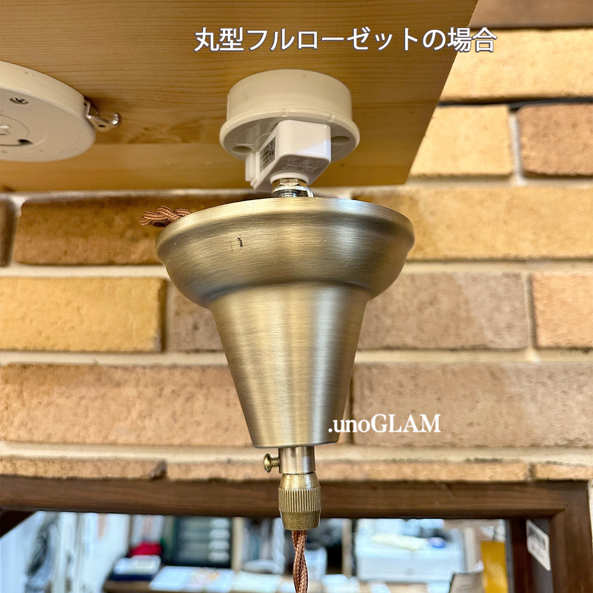 アンティーク調 ガラスペンダントライト / ルーマニア製の手作りガラス(ブルー)