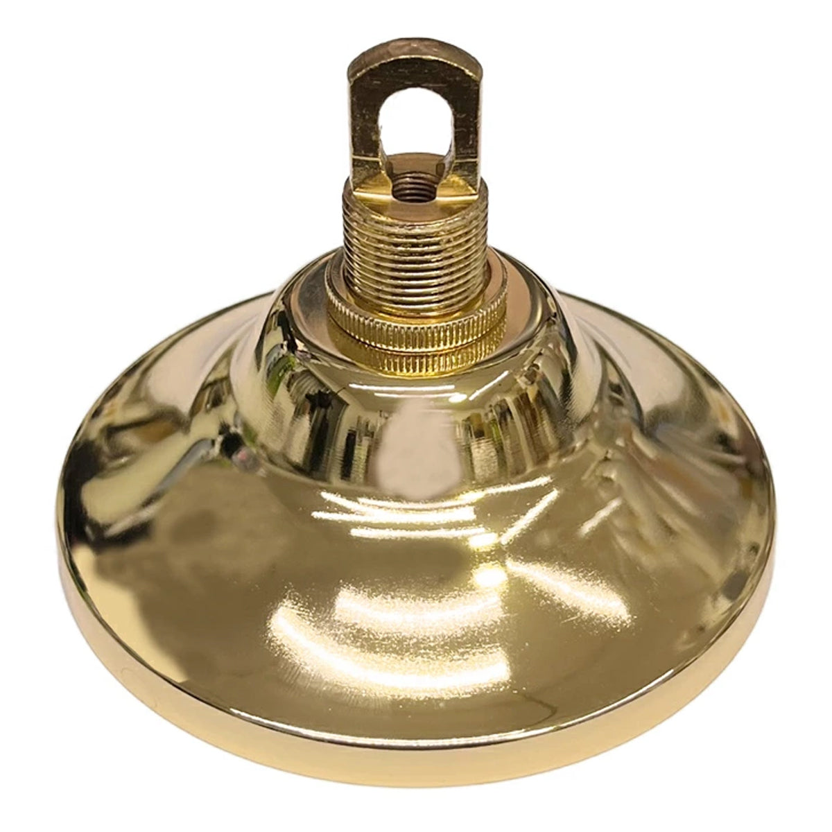 ゴールドシャンデリア(クリアガラス)/ 小ぶりな3灯サイズ・低天井用カップ