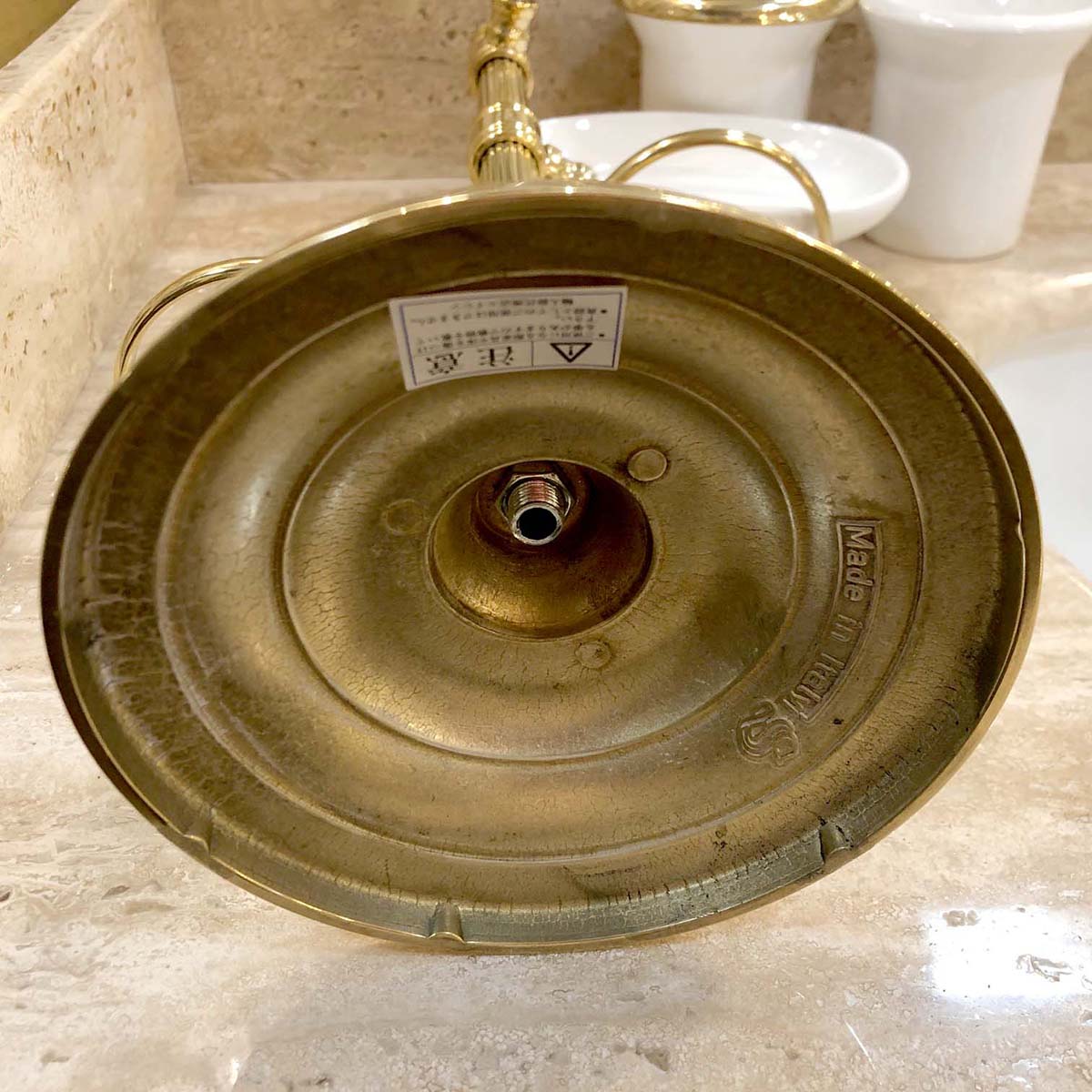 歯ブラシスタンドとソープディッシュのホテルライクなおしゃれ収納(イタリア製)