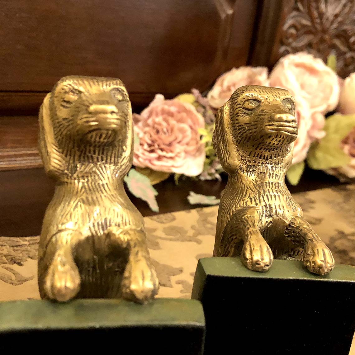 ダックスフンドの雑貨/ おしゃれブックエンド デスク周り 棚もスッキリ