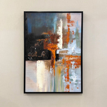 モダンなアート額 (103×73)/おしゃれな抽象画（多色）