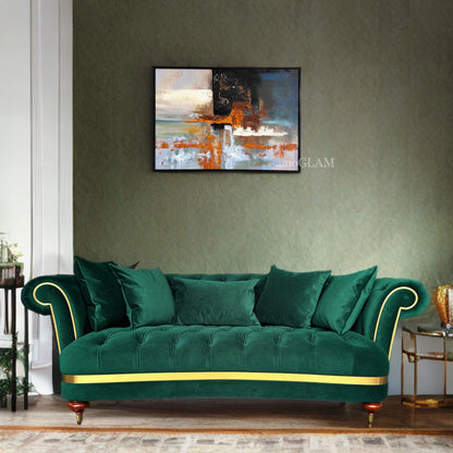 モダンなアート額 (103×73)/おしゃれな抽象画（多色）