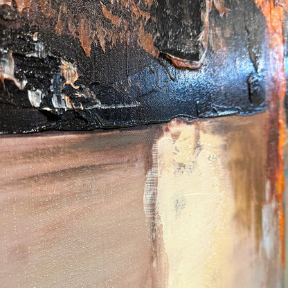 モダンなアート額 (103×73)/おしゃれな抽象画（多色）