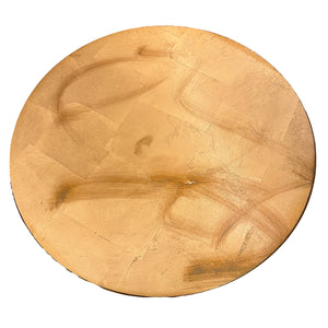 アクセントになるサイドテーブル/ゴールドのモダンクラシックなパイナップルデザイン