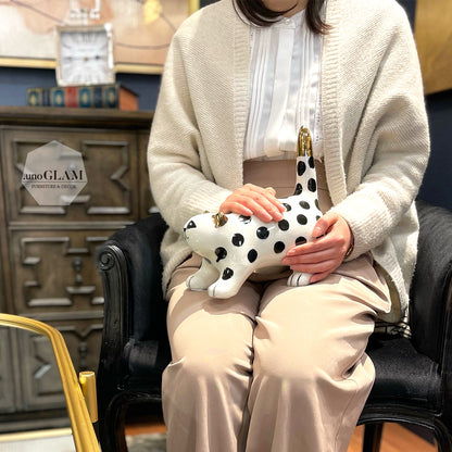 ネコのオブジェ/セラミック製のシンプルでおしゃれな置物