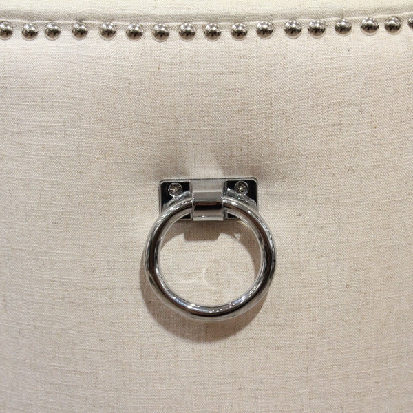 椅子・チェア おしゃれなリビングにぴったり/ 大人のモダンクラシックデザイン 【2脚セット】(アイボリー）