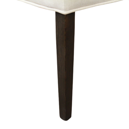 椅子・チェア おしゃれなリビングにぴったり/ 大人のモダンクラシックデザイン 【2脚セット】(アイボリー）