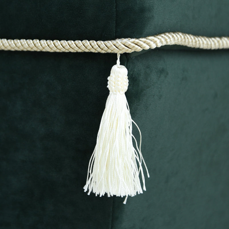 オットマン・スツール （ベルベッド グリーン ホテルライク）／すっきりシンプルクラシック【送料無料】