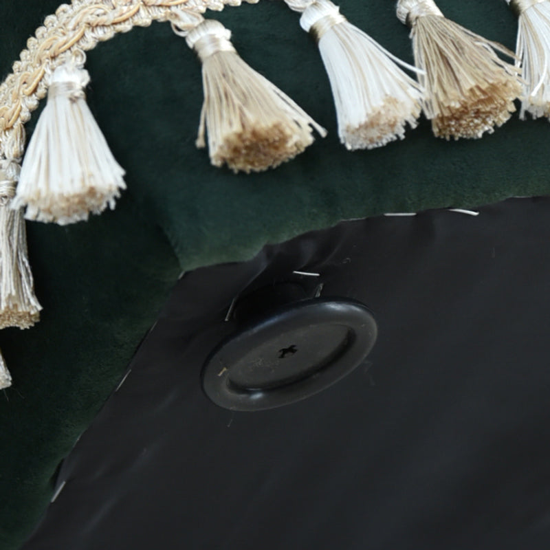 オットマン・スツール （ベルベッド グリーン ホテルライク）／すっきりシンプルクラシック【送料無料】