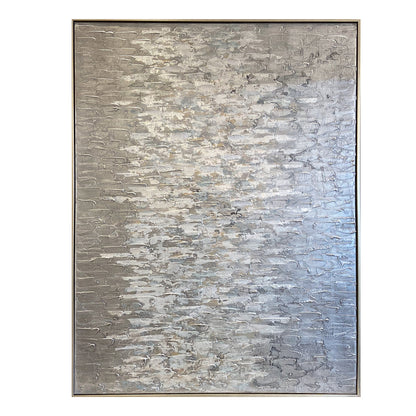 モダンアート額/油絵のような立体感のあるパネルアート