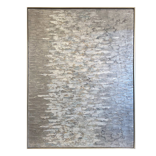 モダンアート額/油絵のような立体感のあるパネルアート